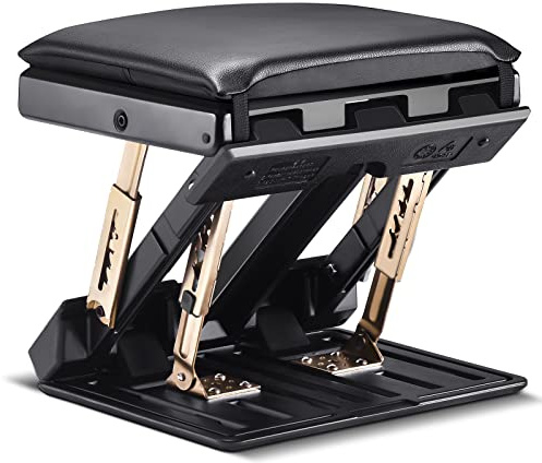 Repose Pied Bureau, Repose Pieds Réglable avec Réglage de la Hauteur, Repose Pied Bureau Ergonomique avec Coussin Moelleux, Fonction de Massage, Charge de 55kg, Convient pour Maison Bureau