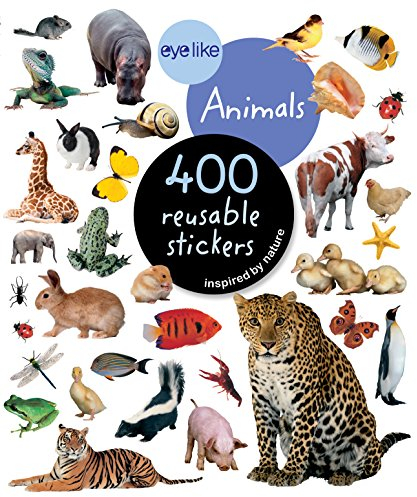 Workman Publishing Animals: 400 reusable stickers inspired by nature (Eye Like Stickers), multicolour, 1, 9780761169338