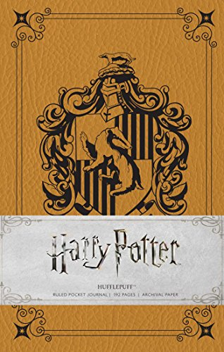 HARRY POTTER: HUFFLEPUFF RULED POCKET JOURNAL