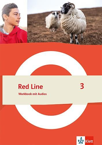 Red Line 3: Workbook mit Audios Klasse 7 (Red Line. Ausgabe ab 2022)
