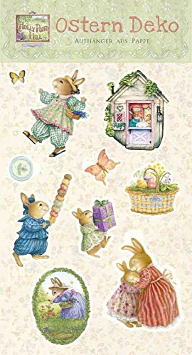 Aufhänger: Aufhänger, Deko (Holly Pond Hill): Osteraufhänger, Deko, Aufhänger zu Ostern, Baumschmuck Ostern Deko zum Aufhängen, Hasen-Anhänger (Holly ... Rezepte, Spiele und Wissenswertes für Kinder)