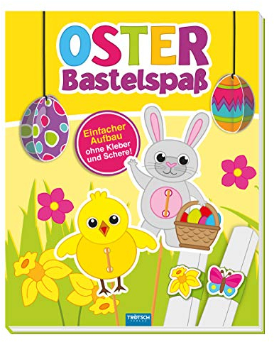 Oster-Bastelspaß: Einfacher Aufbau ohne Kleber und Schere