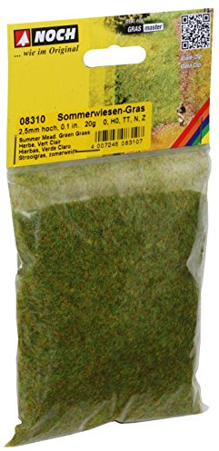 Noch-Noch-08310-Herbe, Pré d'été, 2, 5 Mm, 8310, Vert