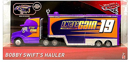 Disney Pixar Cars 3 Bobby Swift s Truck - Service Truck mit aufklappbaren Ladeflächen (Octane Gain)
