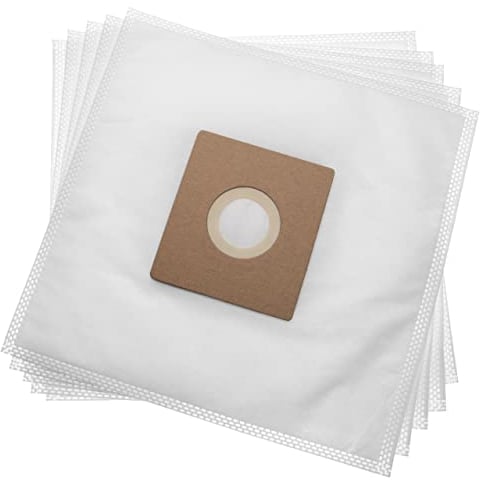 vhbw 5x Sacs compatible avec Hoover AC70_AC10021, AC70AC10011, AC73AC20011, AC70AC69011 aspirateur - 27cm x 26,5cm blanc
