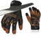 Vgo 1Pair Cut Resistant Work Gloves for Men - Impact, ANSI Level 5 Cut Resistant, Goat Leather Mechanics, Anti-Vibration, Heavy Duty (GA8954IPA5,M)