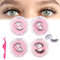 RXKFIGX 4 Paires Faux Cils Auto Adhésifs Reutilisable 3D sans Colle Faux Cils Faux Cils Naturels Imperméables Faux Cils à l'aspect Naturel Cils Adhésifs Naturels Étanches et Faciles à Poser