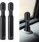 2Pcs Car Door Lock Knobs, Auto Interior Door Lock Bolt Pin Covers for F-150, Black Door Control Post Pull Pins Replacement Parts, Vehicle Inner Accessories for Most Cars (5421850-A)