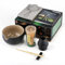 7 Piece Matcha Set, Macha Tea Set with Matcha Spoon, Whisk Holder, Bamboo Matcha Whisk, Shovel, Strainer, Matcha Accessories Traditional Japanese Tea Ceremony Best Gift for Lovers, Speckled Black