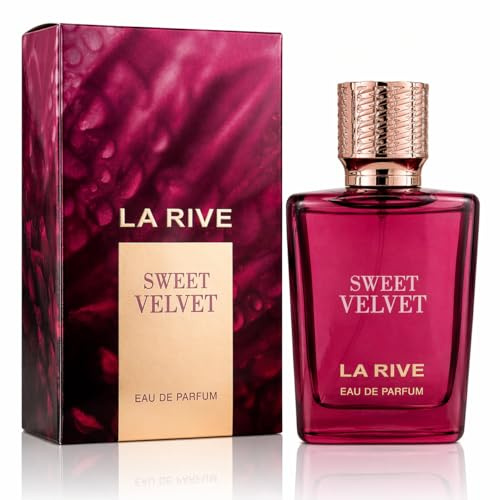 LA RIVE Sweet Velvet Eau de Parfum für Damen 90ml | Blumig-süßer Duft, Mit Vanille & Patchouli, Elegant, Exklusiv