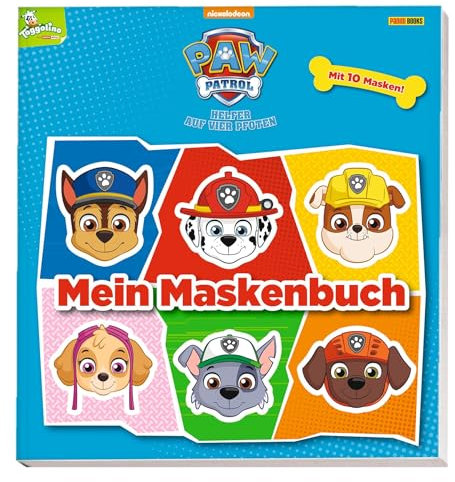 PAW Patrol: Mein Maskenbuch: Mit 10 Masken: Helfer auf vier Pfoten - Mit 10 Masken