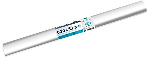 ELBA Film couvre-livres Non adhésif PVC incolore 700 mm x 50 m
