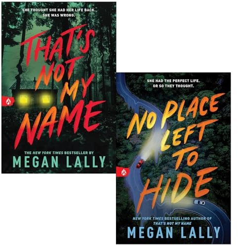 Megan Lally Collection 2 Books Set (That's Not My Name & No Place Left to Hide)