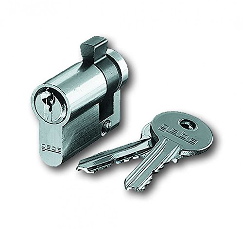 Busch-Jaeger 0520PZ-VS BUSC 0520 PZ-VS verschieden Din-Profilhalbzylinder, Verschiedenschließend, White