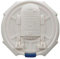 Star Wars Lunch Box R2D2, Polypropylen, weiß, 20x20x10 cm
