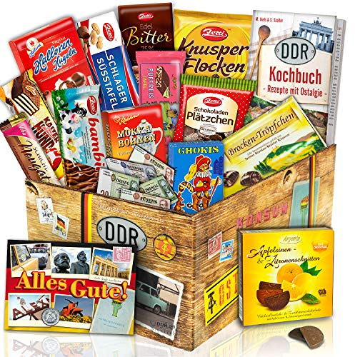 DDR SCHOKOLADE Ostpaket/Schokoset XL/Geschenk Geburtstag für Freund