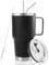 DYNAMIC SE 30oz Isolierter Thermobecher Edelstahl Doppelwandig Vakuum Reisebecher mit Deckel, Reinigungsbürste und Strohhalme fur Warme/Kalte Getränke, Insulated Tumbler Travel Mug, 30oz/887ml
