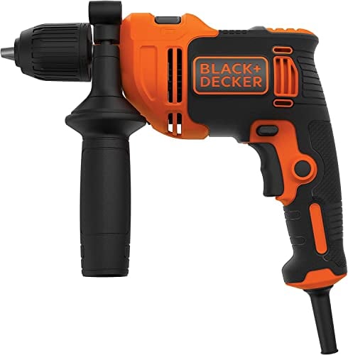 BEH550K - Taladro percutor (550 W, 1 marcha) Negro