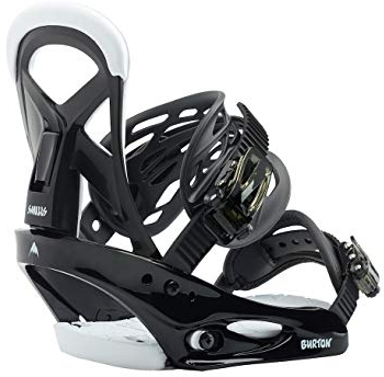 Burton Unisex Jugend Smalls Snowboard Bindung, Black, L