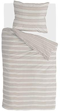 Walra Renforce Bettwäsche Head Over Lines Taupe