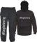 sostex Magdeburg Jogginganzug - Altdeutsch - Jogginghose und Hoodie L Schwarz