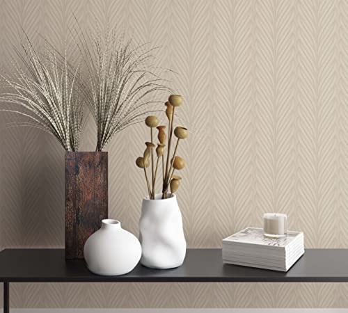 marburg Tapete Beige Vliestapete Grafisch für Schlafzimmer Wohnzimmer oder Küche Made in Germany 10,05 x 0,70m
