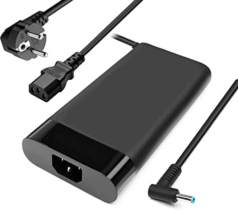 200W 10,3A Laptop-Ladegerät Netzteil passend für HP Omen 15 17 Zbook 15 17 Pavilion Gaming 15 17 Envy 15 2020 L00818-850 TPN-DA10 TPN-LA20 TPN-LA21 L73385-001 ADP-200HB B 15-dh0005la Netzkabel