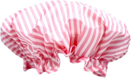 SMUG Shower Cap | Waterproof Shower Cap with Elastic Lining | Three Prints Available | Showers, Cooking, Spa Salon, Sleeping, Makeup | Shower Caps For Women UK Long Hair Short Hair | Candy Shop