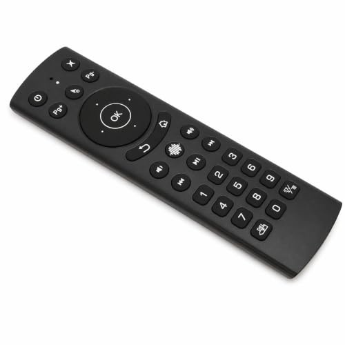 Voice Remote Control, Easy To Control Dual Mode ABS Shell IR Learning Wireless Voice Control G20S PRO BT for TV Box for Projector(G20S PRO BT)