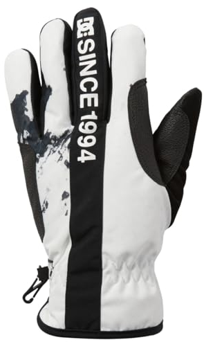 DC Shoes Salute - Funktionelle Ski-/Snowboardhandschuhe für Männer Weiß