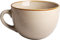 Disoza Groß Tasse 700 ml Keramik Kaffee Tee Tasse XXL Porzellan Beige Kaffeetasse Suppentassen mit Henkel Kaffeebecher Tee Müsli Suppen Ramen Schale Schüssel Kaffee Tassen Suppenschüssel mit Griff