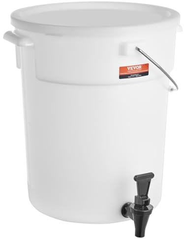 VEVOR Beverage Dispenser - 5 Gallon Plastic Juice Dispenser with Spigot and Lid for Restaurants, Hotels, Parties