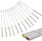 Set of 12 Stainless Steel Fondue Forks 9.5