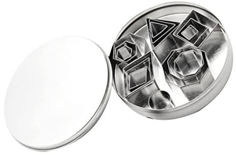 KICHOUSE 24stücke Edelstahl Ausstechformen Obstausstecher Kuchenbackformen Für Zuhause Und Bäckerei Mit Aufbewahrungsbox