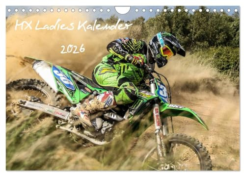 MX Ladies Kalender 2026 (Wandkalender 2026 DIN A4 quer), CALVENDO Monatskalender: Actionreicher Kalender mit Ladies auf Ihren MX-Bikes. (CALVENDO Sport)