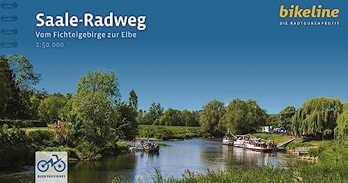Saale-Radweg: Vom Fichtelgebirge zur Elbe, 1:50.000, 410 km, wetterfest/reißfest, GPS-Tracks Download, LiveUpdate (Bikeline Radtourenbücher)