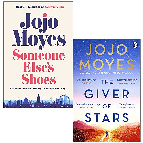 Jojo Moyes Collection 2 Books Set (Someone Else’s Shoes [Hardcover], The Giver of Stars)