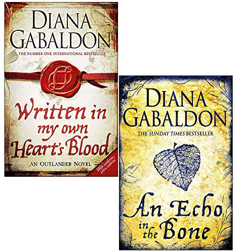 Outlander Series 2 Books Set By Diana Gabaldon (An Echo in the Bone, Written in My Own Heart's Blood)