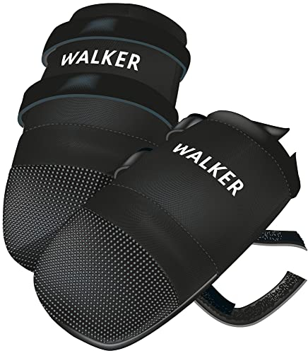 TRIXIE wasserabweisende Hundeschuhe Pfotenschutz Walker Care, XXXL, 2 St., schwarz- 1949
