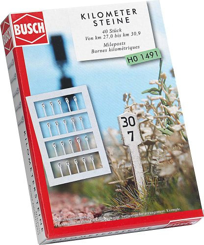 BUSCH 1491 - Kilometersteine