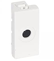 Legrand 077552 Mosaic Sortie de Fil, Ø 8mm, 1 Module, Blanc