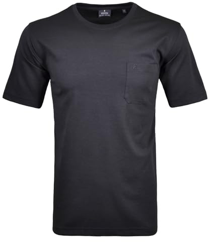 RAGMAN Herren Softknit T-Shirt Rundhals