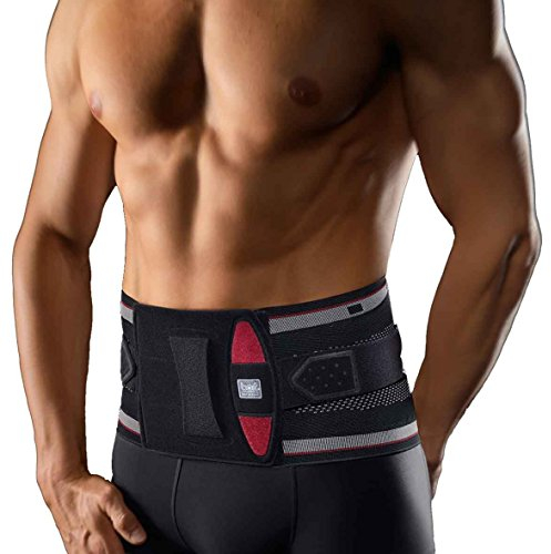 BORT select Stabilo® Rückenbandage mit Pelotte, Gr. 3, schwarz