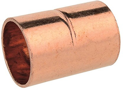 Kupfer-Lötfitting Doppelmuffe 22mm