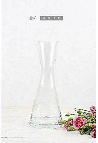 EMH Medium Clear Glass Decanter Perfect for Water Juice 29 cm 1L