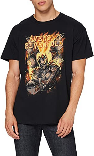 Avenged Seven Fold Herren Avenged Sevenfold Atone T-Shirt, Schwarz, XX-Large