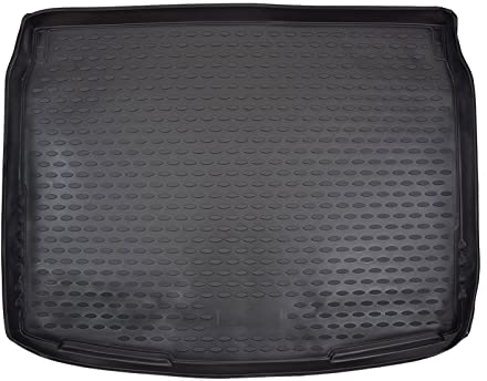 J&J AUTOMOTIVE | Gummi-Kofferraumwanne Kofferraummatte Kofferraum-Schutzmatte Kompatibel Qashqai J11 2014-2021, Anti-Rutsch, Geruchlos