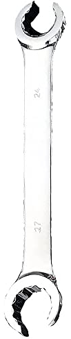 Vogueing Ganascia per chiavi a testa svasata, a doppia estremità, per tubi difficili da raggiungere, spazio limitato, 24 x 27 mm