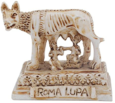 Kocris Casa Decorazioni per acquari romani lupo antico Roma rettile tartaruga lucertola ragno serbatoi terrario edificio ornamento animale domestico