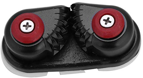 Fyearfly Cam Cleat Langlebiges Fast Entry Boot Segeln Segelboot Kugellager Seil Cam Cleat Zubehör (Schwarz)